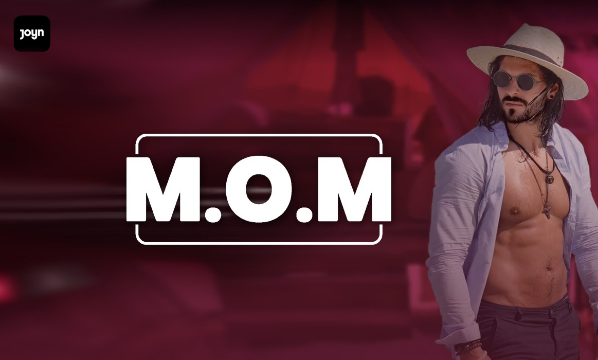 M.O.M. Banner mit Logo